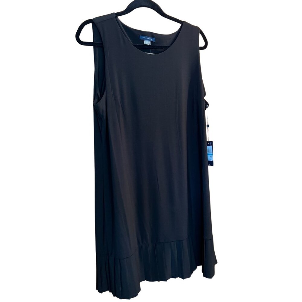 Classic Black Bottom Ruffle Dress // Tommy Hilfiger Women's Size 16